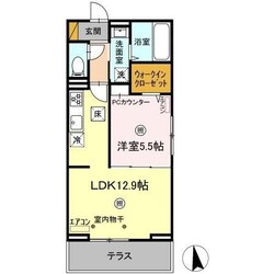 フォーリア　Bの物件間取画像